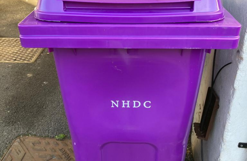 NHDC: Purple bin worries