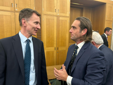 Alex Clarkson meeting with Jeremy Hunt MP